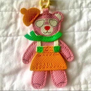 Prada adorable key chain! Limited edition key chain 💯 authentic